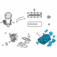 OEM Dodge Ram 2500 Engine Intake Manifold Kit Diagram - 68194114AC