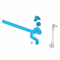 OEM Chevrolet Bolt EUV Stabilizer Bar Diagram - 42477249