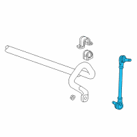 OEM 2022 Chevrolet Bolt EUV Stabilizer Link Diagram - 42784520