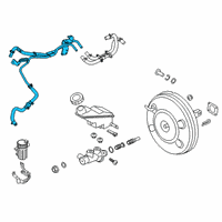 OEM 2019 Hyundai Santa Fe HOSE/PIPE Assembly-Vacuum Diagram - 59150-S2100