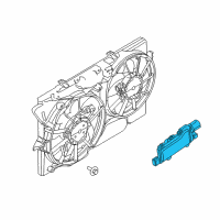 OEM Ford Fan Relay Diagram - AA8Z-8B658-B