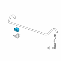 OEM 2019 Cadillac ATS Insulator-Front Stabilizer Shaft Diagram - 22958460