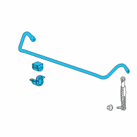 OEM 2015 Cadillac ATS Stabilizer Bar Diagram - 22882892