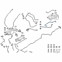 OEM 2016 BMW 328d Repumping Line Diagram - 16-19-7-331-694