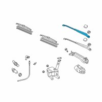 OEM Scion Wiper Arm Diagram - 85211-52330