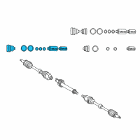 OEM 2012 Kia Sedona Boot Set-Out Joint Diagram - 495944D050