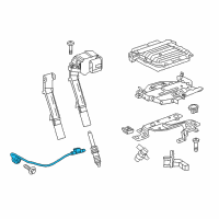 OEM Infiniti Q50 Sensor Assembly Knock Diagram - 22060-2V71A