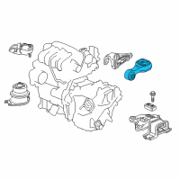 OEM 2017 Honda Fit Rod, Torque Diagram - 50890-T5A-911