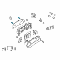 OEM 2002 Ford Escort Bulb Diagram - F57Z-13B765-BA