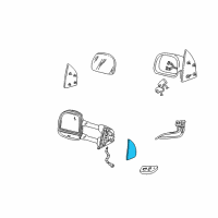 OEM 2007 Ford F-350 Super Duty Outer Cover Diagram - 6C3Z-17D742-AA