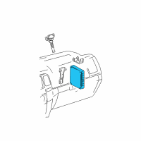 OEM 2004 Toyota 4Runner ECM Diagram - 89661-35A13