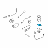 OEM 2007 Chevrolet Aveo5 EGR Valve Gasket Diagram - 96495356