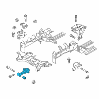 OEM 2019 Kia Rio Roll Rod Bracket Assembly Diagram - 21950J0000