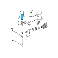 OEM Toyota Sienna Drier Diagram - 88471-28100