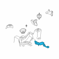 OEM 2006 Buick Rainier Mount, Trans Diagram - 89040448