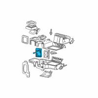 OEM 1997 Mercury Mountaineer Core Diagram - H2MZ-18476-AC