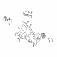 OEM 2007 Nissan Versa Bulb Diagram - 26734-89900