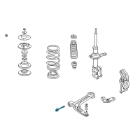 OEM 2006 Honda Insight Bolt, Flange (12X115) Diagram - 90118-S3Y-010