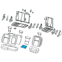 OEM Ram 1500 PAD-SEAT CUSHION Diagram - 68267053AB