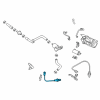 OEM 2021 Kia Stinger Oxygen Sensor Assembly Diagram - 392103L550