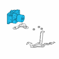 OEM 2021 Honda CR-V Modulator Assembly-, Vsa Diagram - 57100-TLA-A62