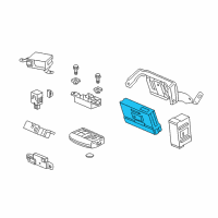 OEM 2019 Acura RLX Unit, Smart Pcu Diagram - 38329-TY2-A81