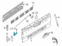 OEM Nissan Frontier HINGE ASSY-REAR GATE, RH Diagram - 93480-9BU0A