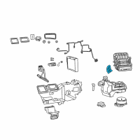 OEM 2014 Ram 1500 A/C And Heater Diagram - 68448026AA