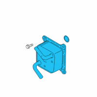 OEM 2018 Nissan Kicks Oil Cooler Assy-Auto Transmission Diagram - 21606-50X1B