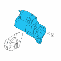 OEM 2009 Dodge Dakota Engine Starter Diagram - 4801256AC