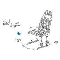 OEM 2020 Honda Civic Unit Assy, Heater Diagram - 81289-TBA-A01