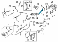 OEM Ford Bronco Sport Inlet Tube Diagram - K2GZ-9E469-B