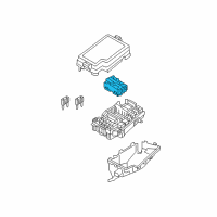OEM 2018 Hyundai Ioniq Pcb Block Assembly Diagram - 91959-G2010
