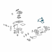 OEM 2012 Chevrolet Captiva Sport Harness, A/C Module Wiring Diagram - 19130408