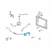 OEM Honda CR-V Hose, Water (Lower) Diagram - 19505-RZY-A51