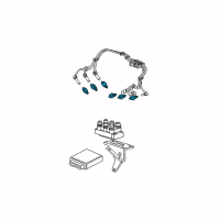 OEM 2005 Ford Expedition Spark Plug Diagram - PZT1FFA