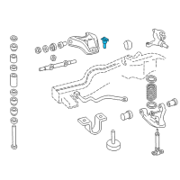 OEM 1989 Cadillac Brougham Ball Joint Diagram - 88911387
