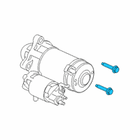 OEM 2019 Ford F-150 Starter Bolt Diagram - -W503300-S442