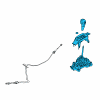 OEM 2012 Ford Fusion Shift Housing Diagram - CE5Z-7210-KA