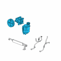 OEM Dodge Ram 2500 Kit-Pump & PULLEY Diagram - 68034330AB