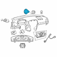 OEM 2012 Dodge Charger Module-KEYLESS Ignition Node Diagram - 68299959AC