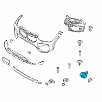 OEM 2020 BMW X1 ULTRASONIC SENSOR, STORM BAY Diagram - 66-20-9-495-771