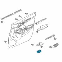 OEM 2019 Honda HR-V Switch Assembly, Power Window Sub Diagram - 35760-T5R-A01