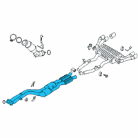 OEM 2021 BMW X4 RP-CATALYTIC CONVERTERS WITH Diagram - 18-30-8-093-528