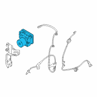 OEM 2020 Hyundai Accent Brake Hydraulic Unit Assembly Diagram - 58920-H9280