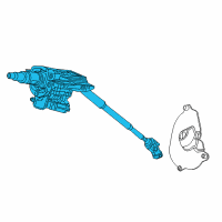 OEM Column Assembly, Steering Diagram - 53200-TZ5-A52