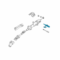 OEM Chevrolet Camaro Lever Asm-Turn Signal & Headlamp Dimmer Switch Diagram - 10098784