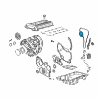 OEM 2004 Oldsmobile Alero Camshaft Gear Diagram - 90537632