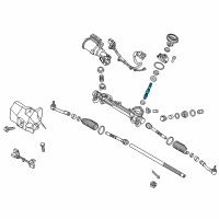 OEM 2016 Kia Sorento PINION Assembly-Steering Diagram - 56511C5500