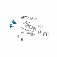 OEM Lid - Console Box Diagram - 96935-JJ50B